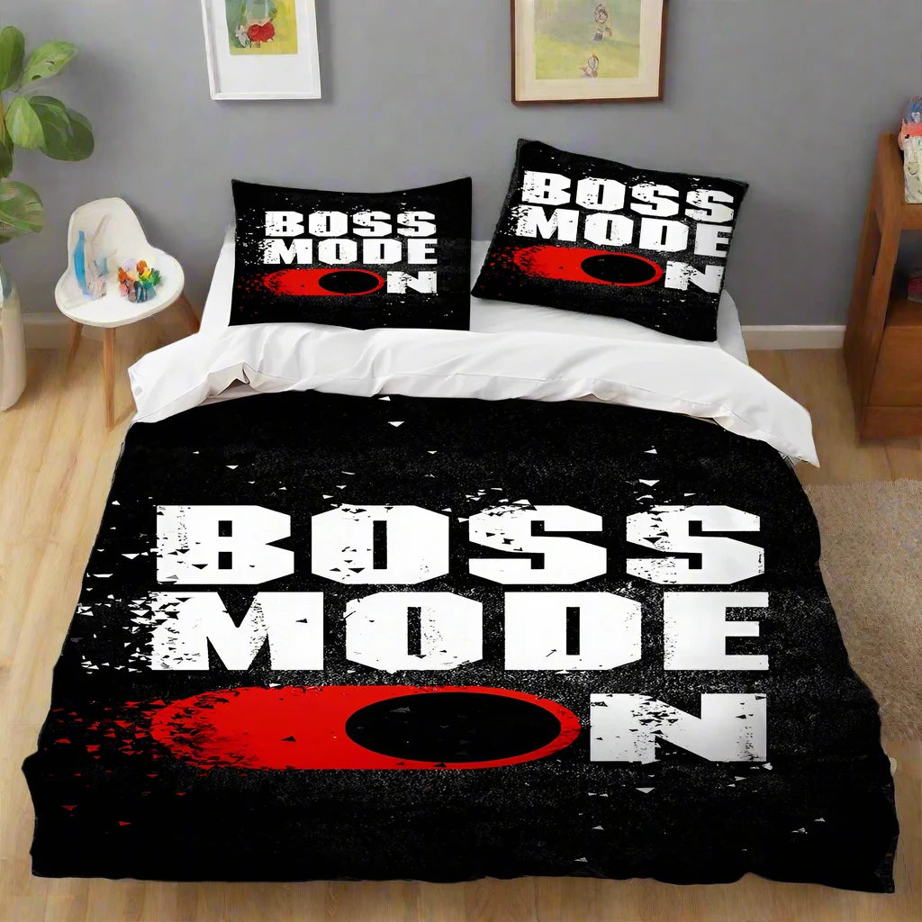 Boss Mode Quilt Cover Set