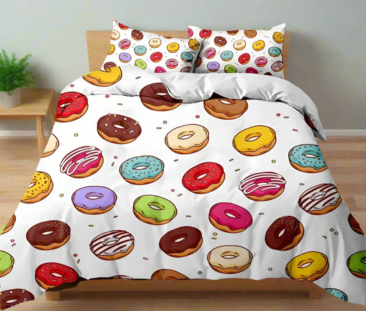 Doughnut Quilt Cover Set