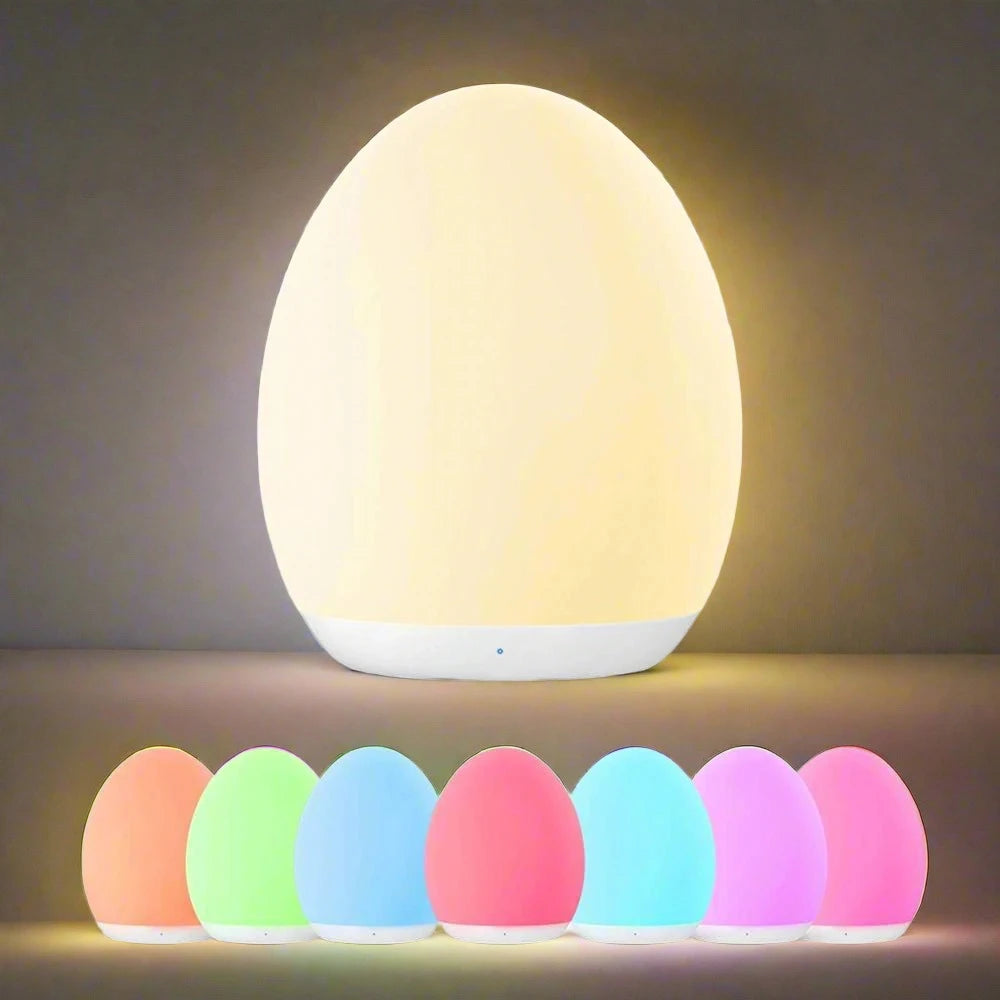 Silicone Egg Night Light