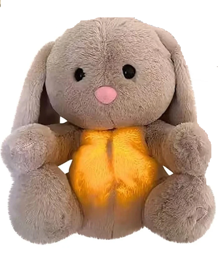 Ryan the Relaxed Rabbit Breathing Plushie