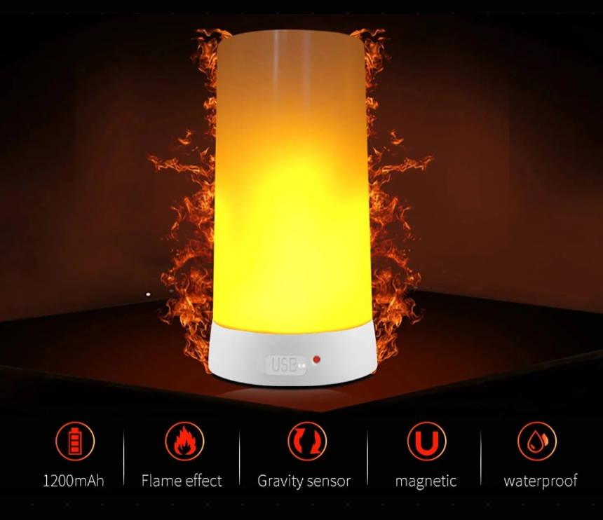 LED "Flame" Night Light