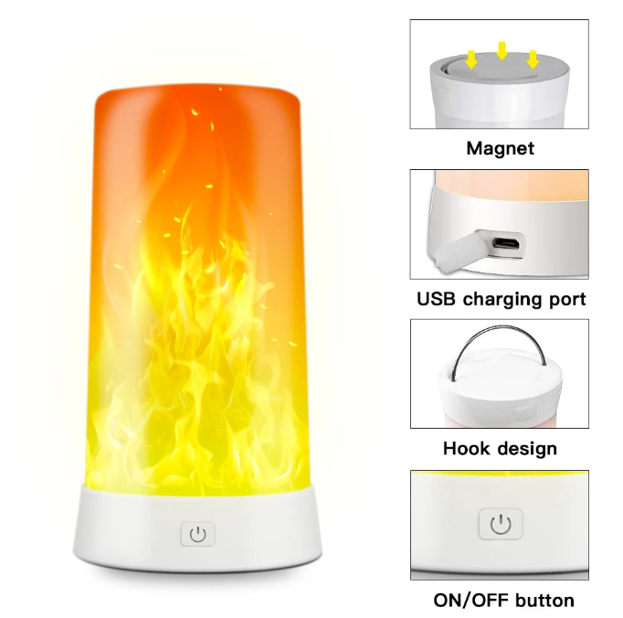 LED "Flame" Night Light